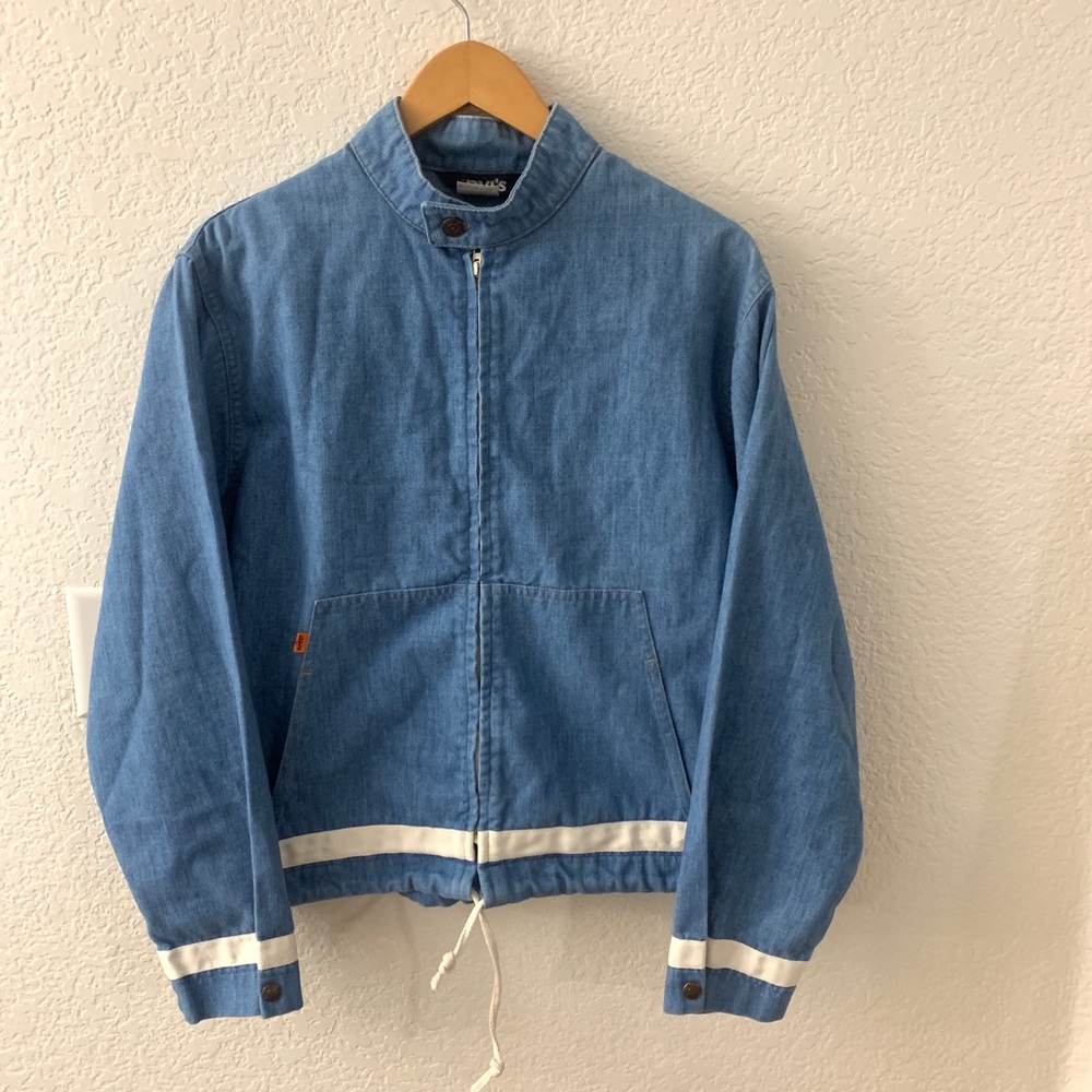 Vintage 70s Levi’s Jacket with drawstring orange Tab